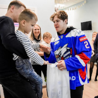 Встреча с хоккеистами «Лады»