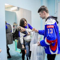 Встреча с хоккеистами «Лады»